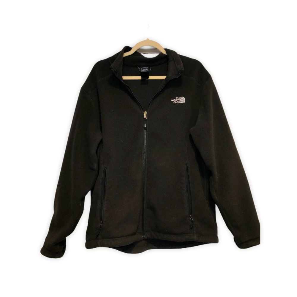 The North Face Fleece Jacket Black Size Large